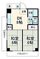 二瀬マンション2階4.5万円