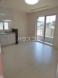 近鉄名古屋線 戸田駅 3.6kmの賃貸アパート 2階1LDKのリビング/ダイニング