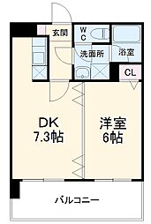 こうしょう庵 3階1DKの間取り