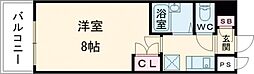 JR鹿児島本線 吉塚駅 徒歩7分の賃貸マンション 10階1Kの間取り