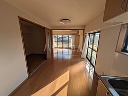 名豊第二ビル 4A 4階2DKのリビング/ダイニング