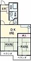 田村マンションB棟3階4.5万円