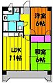 グランパレスフォレスト3階6.6万円