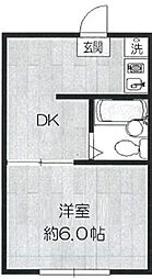 間取図画像 1DK