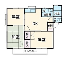 間取図画像 3DK