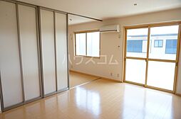 近鉄名古屋線 戸田駅 徒歩15分の賃貸アパート 1階2LDKのリビング/ダイニング