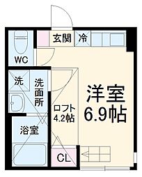 間取図画像 ワンルーム