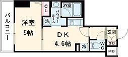 間取図画像 1DK