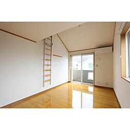 アンジェリカII 201 2階1Kのリビング/ダイニング