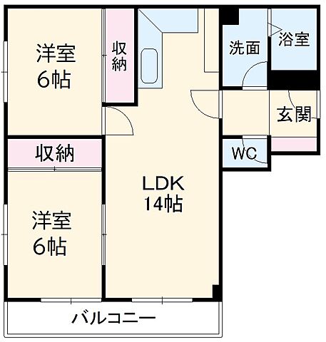 ホームズ 三重県四日市市鵜の森1丁目 2ldk 賃料6 4万円 3階 65 賃貸マンション住宅情報