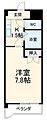 ファミール森橋2階3.9万円