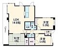 ラ・フォレ214階14.5万円