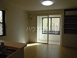 関東鉄道常総線 西取手駅 徒歩14分の賃貸アパート 1階ワンルームのリビング/ダイニング