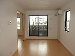 関東鉄道常総線 西取手駅 徒歩15分の賃貸アパート 2階2LDKのリビング/ダイニング