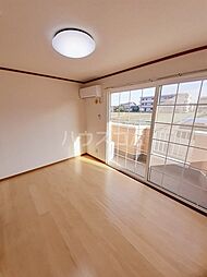 JR上越線 群馬総社駅 徒歩8分の賃貸アパート 1階2DKのリビング/ダイニング