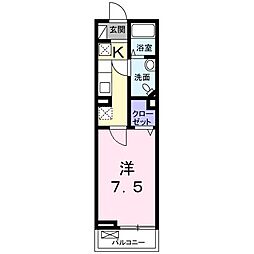 間取図画像 1K