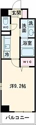 PARQUE　Nishikoiwa 5階1Kの間取り