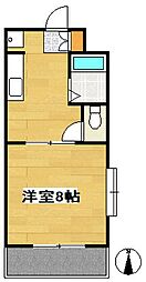 プランナール 1DKの間取図画像
