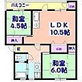 鎌ケ谷グリーンハイツ225階4.5万円