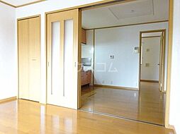 養老鉄道 多度駅 徒歩4分の賃貸アパート 1階2DKのリビング/ダイニング