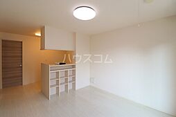 JR総武本線 四街道駅 バス7分 栗山バス下車 徒歩5分の賃貸アパート 1階2LDKのリビング/ダイニング