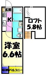 西登戸駅 5.9万円