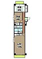 シティハウスホワイティ4階7.2万円