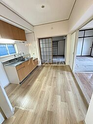 コーポ藤岡 101 1階3DKのリビング/ダイニング