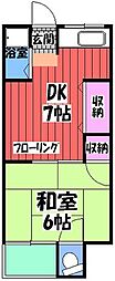 間取図画像 1DK