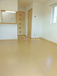 豊橋鉄道渥美線 芦原駅 徒歩12分の賃貸アパート 2階1LDKのリビング/ダイニング