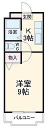 間取図画像 1K