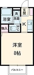 間取図画像 1K