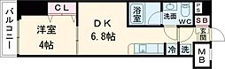都営三田線 志村坂上駅 徒歩11分の賃貸マンション 2階1DKの間取り