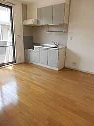 フォンテーヌＴ＆Ｈ　Ｂ 202 2階2DKのリビング/ダイニング