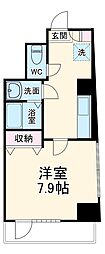 小田急小田原線 向ヶ丘遊園駅 徒歩3分の賃貸マンション 3階1Kの間取り