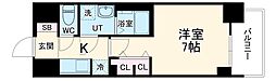 Ｓ−ＲＥＳＩＤＥＮＣＥ名駅Ｎｏｒｔｈ 10階1Kの間取り