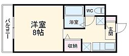 間取図画像 1DK