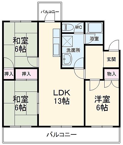 ホームズ Jr武蔵野線 東浦和駅 バス10分 大谷口県営住宅下車 徒歩2分 3ldk 賃料7万円 2階 69 33 賃貸マンション住宅情報