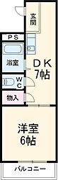 間取図画像 1DK