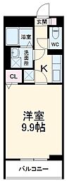 間取図画像 1K