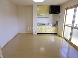 リビングタウンみどりの　Ｋ 202 2階2DKのリビング/ダイニング