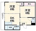 サンパレス香流1階4.4万円