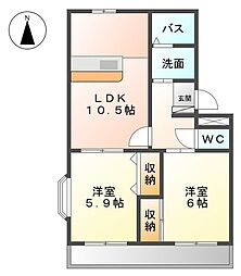 春田駅 6.0万円