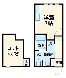 間取図画像 ワンルーム