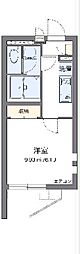 クレイノリーブル　くにたち 1階1Kの間取り