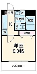 ＰＡＩＫＡＪＩ 2階1Kの間取り