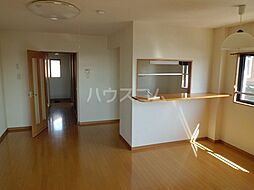 JR東海道本線 西岡崎駅 徒歩12分の賃貸マンション 3階2LDKのリビング/ダイニング