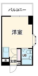 THT藤が丘 ワンルームの間取図画像