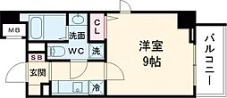 JR京浜東北・根岸線 王子駅 徒歩8分の賃貸マンション 4階1Kの間取り