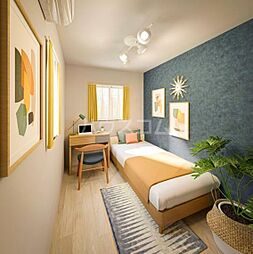 アルカンシエル中野 202 2階ワンルームのリビング/ダイニング